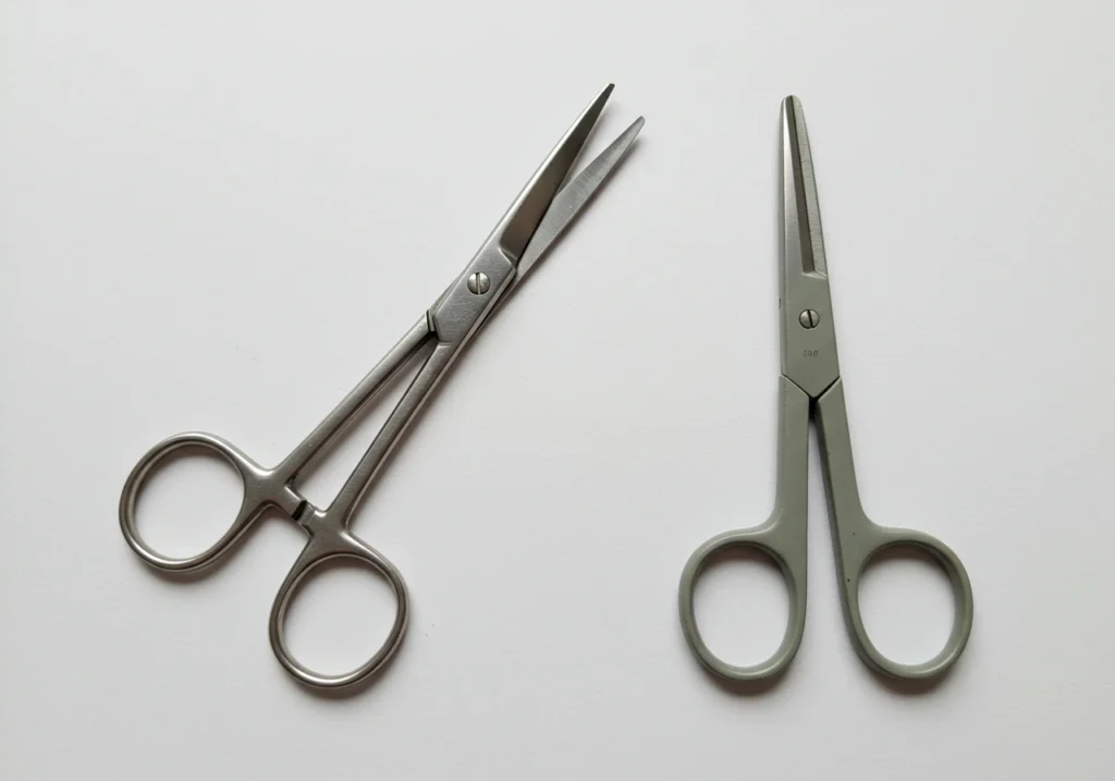 2. Surgical scissors: far tougher than craft-store pairs